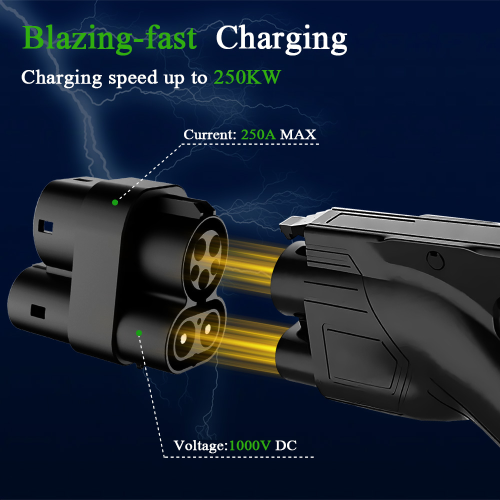 Adaptateur de connecteurs de c - Ccs2 To Ccs1 Fast Charge Adapter 250Kw avis et prix